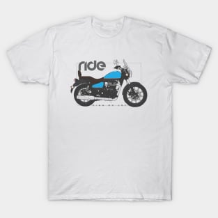 Ride meteor supernova blue T-Shirt